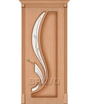 Дверь шпонированная Лилия